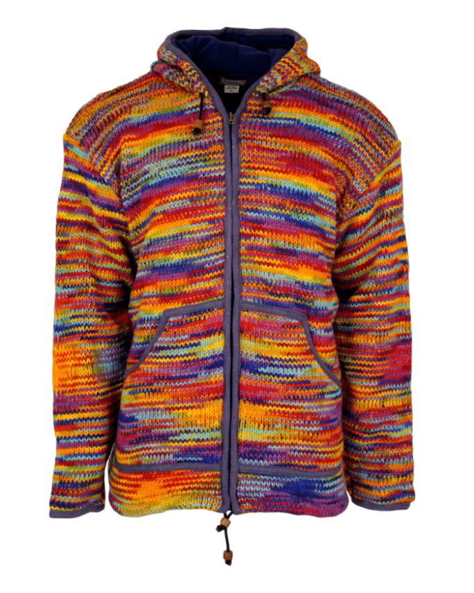 Awesome Tiedye Rainbow Jacket Karma Gear
