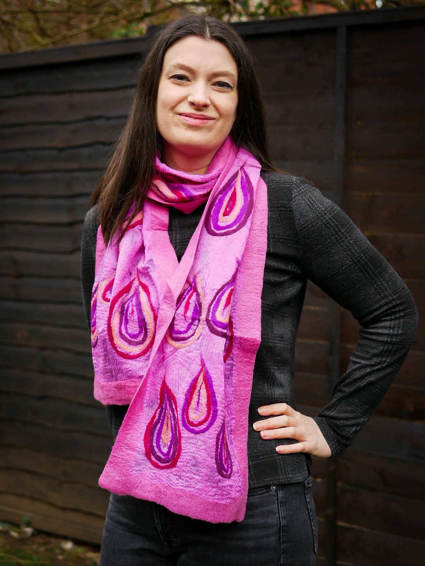https://karmagear.co.uk/wp-content/uploads/2014/06/Karma-Gear-Special-Merino-Wool-Silk-Scarf-Handmade-Fair-Trade-Peacock-Pink.jpg